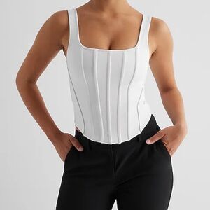 Body Contour High Compression Corset Cropped Tank